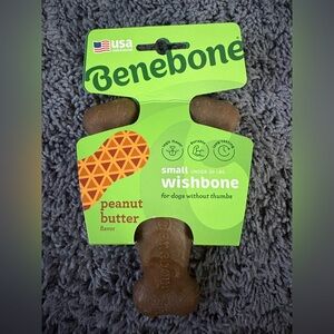 NWT Benebone Small Wishbone - peanut butter flavored